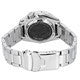 Seiko 5 Sports SKX Style Stainless Steel Transparent Orange Dial Automatic SRPJ47K1 100M Men's Watch