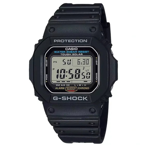 Casio G-Shock Origin Digital Resin Strap G-5600UE-1 200M Men's Watch