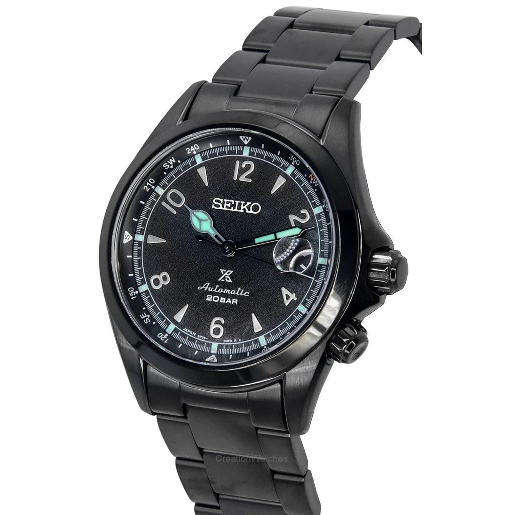Seiko Prospex Alpinist The Black Series Limited Edition Automatic Diver's SPB337J1 200M Men's Watch