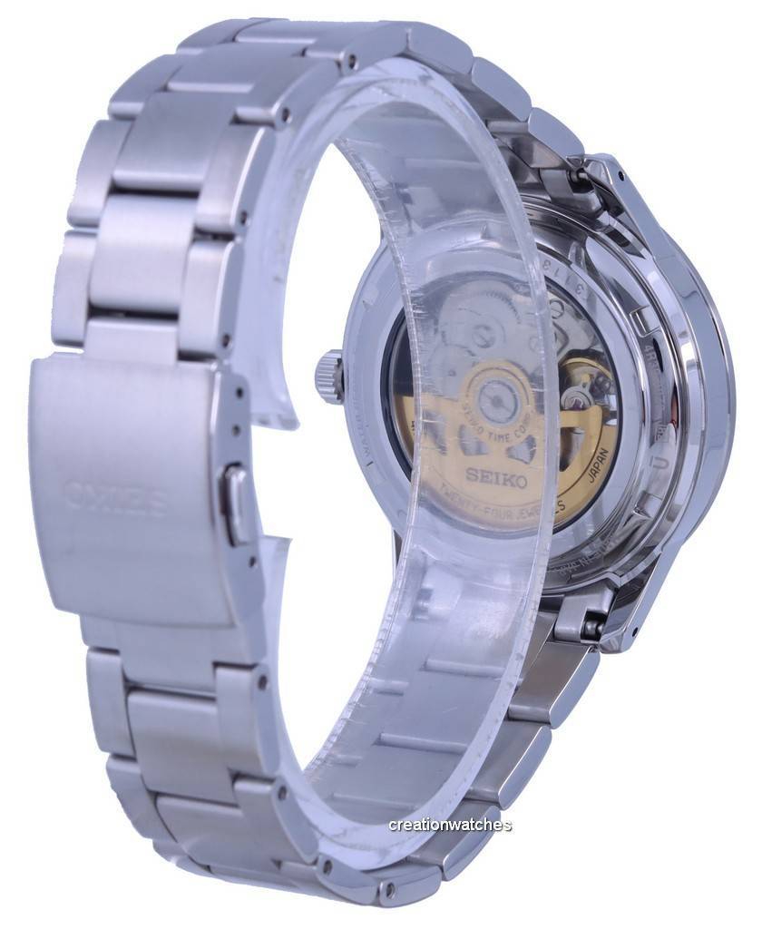 Seiko Presage Style 60's Open Heart Cream Dial Automatic SSA423 SSA423J1 SSA423J Men's Watch
